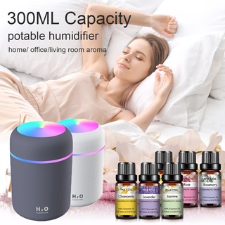 300ML Portable Humidifier for using with essential oils Aromatherapy