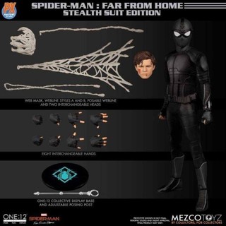 One:12 Mezco Spider man far from home: Stealth suit Limited Edition