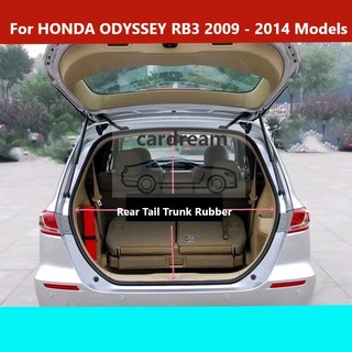 ฝากระโปรงท้ายรถยนต์ แบบยาง สําหรับ HONDA ODYSSEY RB3 2009 2010 2011 2012 2013 2014