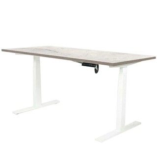 Desk STANDING DESK ERGOTREND SIT 2 STAND GEN2 150CM GRANITE/WHITE Office furniture Home &amp; Furniture โต๊ะทำงาน โต๊ะทำงานป