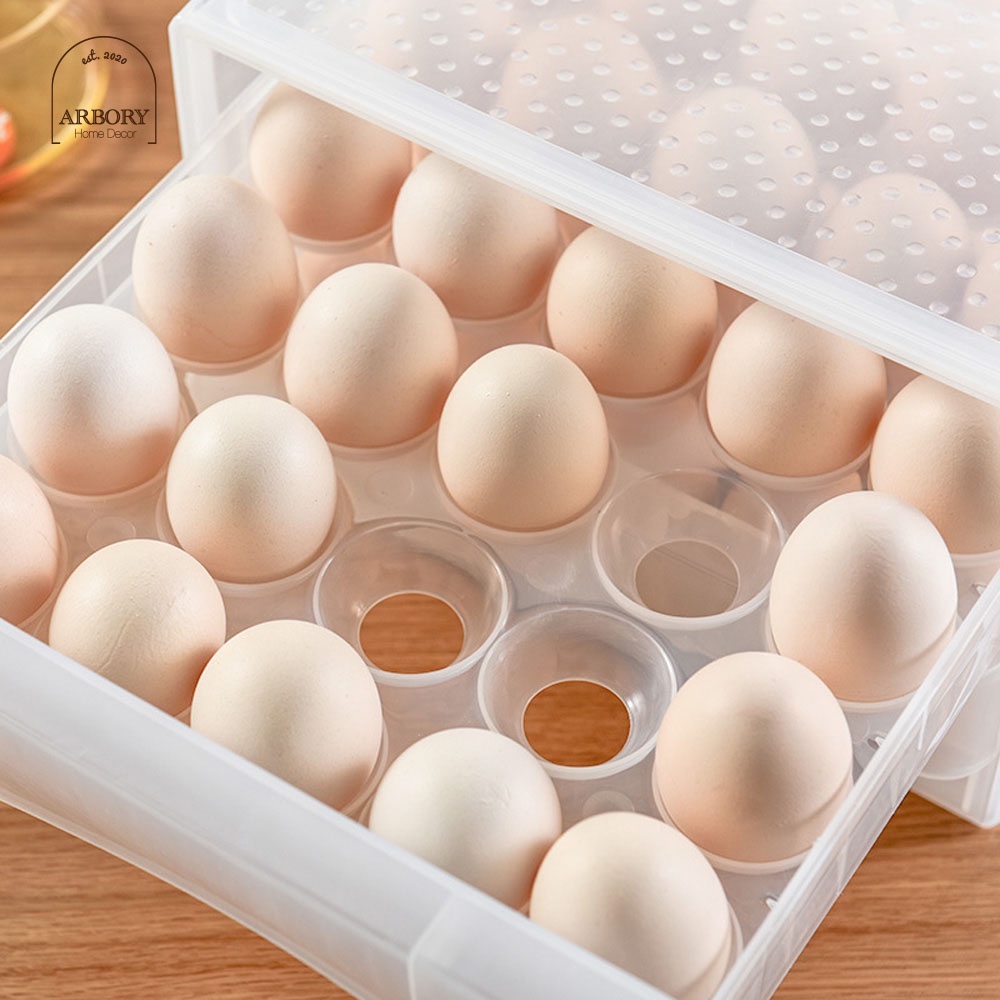 ภาพสินค้าลิ้นชักเก็บไข่ บรรจุได้ 60 ฟอง เก๊ะเก็บไข่ กล่องเก็บไข่ ถาดไข่ ที่เก็บไข่ ถาดเก็บไข่ ที่ใส่ไข่ กล่อง จากร้าน arbory บน Shopee ภาพที่ 3