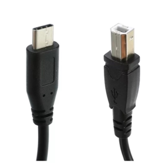 ภาพสินค้าUSB-C USB 3.1 ประเภท C ตัวเชื่อมต่อชาย USB 2.0 B ประเภทข้อมูลสำหรับโทรศัพท์มือถือและเครื่องพิมพ์ & Hard Disk 1m จากร้าน khunsua บน Shopee ภาพที่ 4
