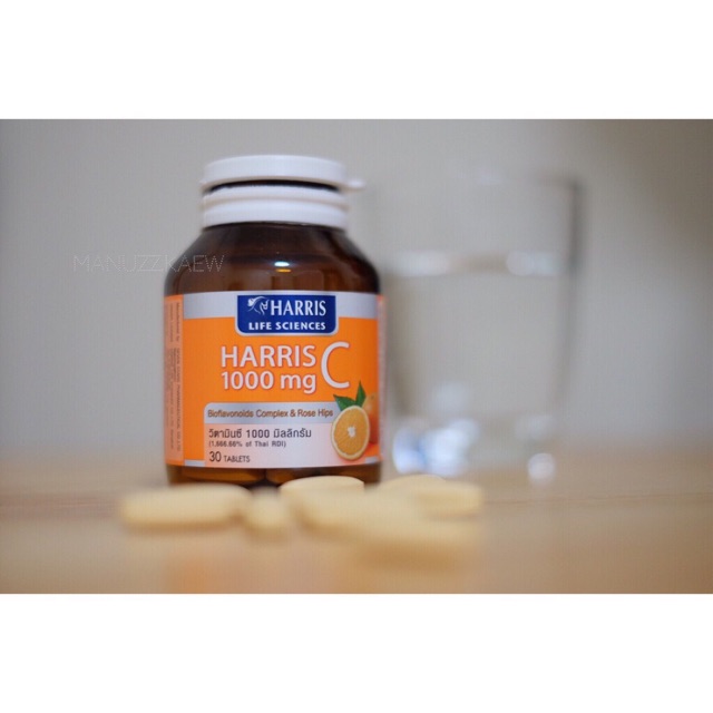 Harris C 1000 mg 30 เม็ด | Shopee Thailand