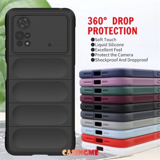 เคสโทรศัพท์มือถือซิลิโคน TPU กันกระแทก กันตก เป็นมิตรกับผิวหนัง สําหรับ Xiaomi Poco X4 Pro 5G M4Pro 4G X4Pro X3 NFC Pro 4G 5G 10 C