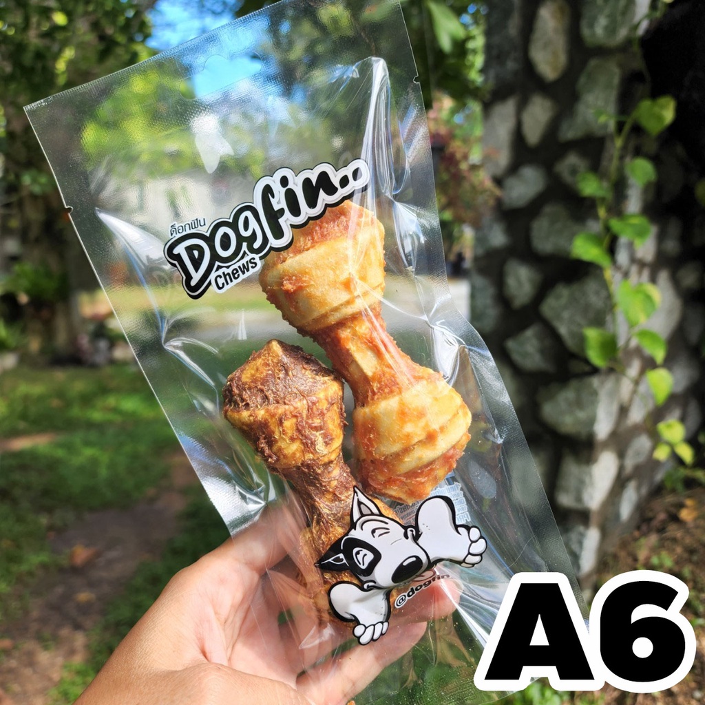 Dogfin (ด็อกฟิน) กระดูก/ครั้นชี่ มี 12 แบบให้เลือก (คลุกไก่/ไก่+ตับ ...