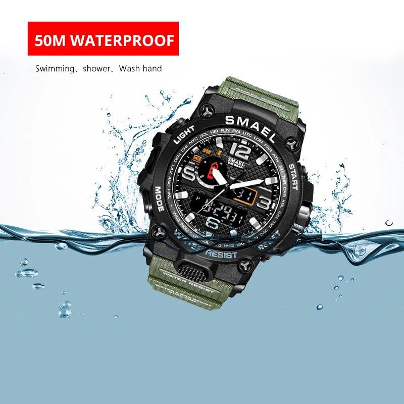 ภาพหน้าปกสินค้านาฬิกาพันธุ์อึดA&P1545D (ของแท้ %)กันน้ำ50เมตร
