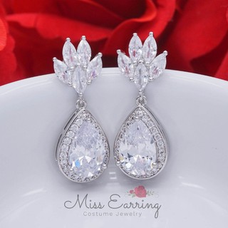 Miss Earring ต่างหูห้อยหยดน้ำ Lady Droplets