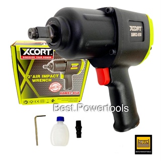 XCORT บล็อกลม Air Impact Wrench 1/2" (4หุน) 850 NM แรงบิดสูงสุด ณ ตอนนี้ ระบบค้อนคู่ Twin Hammer ปรับระดับได้ งานหนัก