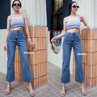 Minimal#ยีนส์ขาบานเตอนิดๆ มีS-L