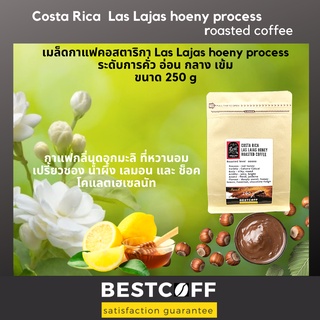 BESTCOF เมล็ดกาแฟ คอสตาริกา Las Lajas honey roasted coffee ขนาด 250 g