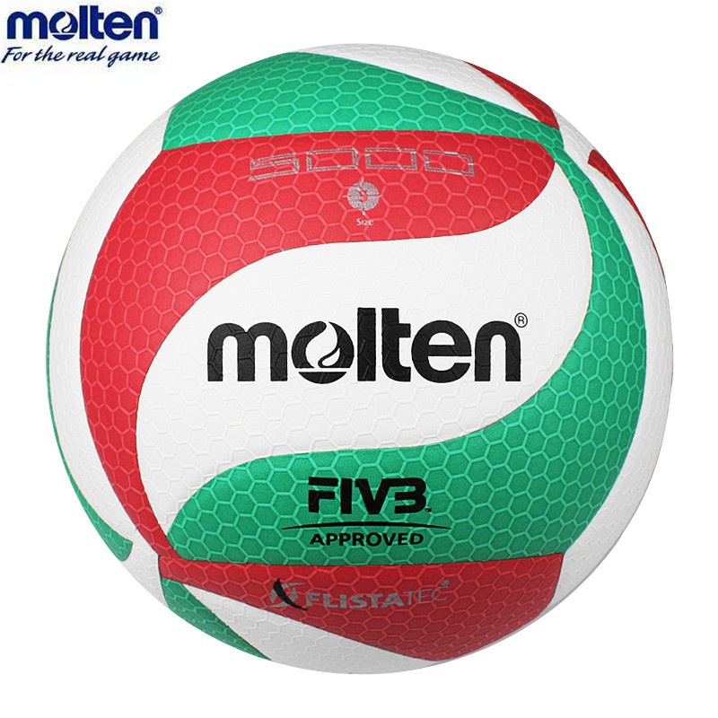 ภาพหน้าปกสินค้าMolten V5M5000 ลูกวอลเลย์บอลชายหาด ไซซ์ 5 สําหรับเล่นวอลเลย์บอลในร่ม กลางแจ้ง