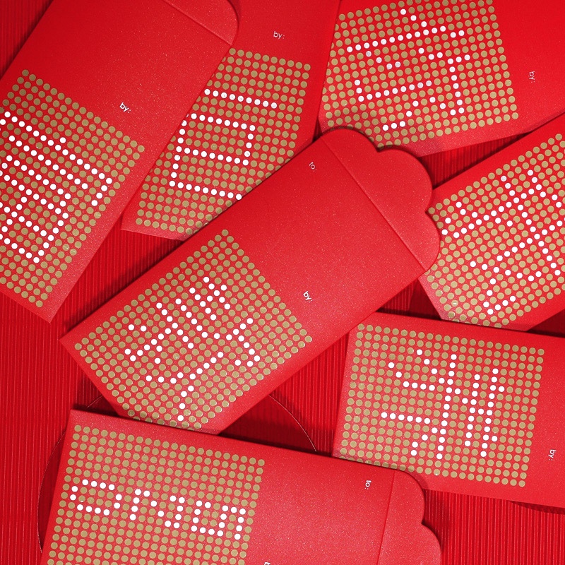 ภาพสินค้า2022 Tiger Year Hong Bao 红包 New Year Red Envelope Creative DIY Ang Pow Lucky Money Red Packet Spring Festival Angpao จากร้าน zxyouping4.th บน Shopee ภาพที่ 6