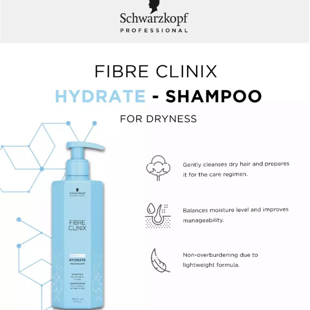 ชวาร์สคอฟ-schwarzkopf-fibre-clinix-hydrate-schwarzkopf-fibre-clinix-tribond-hydrate-technology-shampoo-300ml