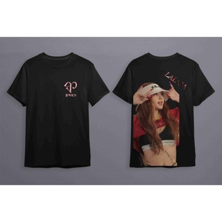 เสื้อยืดคอกลมเสื้อยืด พิมพ์ลายสมาชิก BLACKPINK JENNIE, LISA, JISOO, RosϟS-4XL