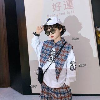 ชุดเด็กผู้ชาย เสื้อผ้าเด็กชุดเด็กเกาหลีรุ่นใหม่หล่อเด็กผู้ชายสบาย ๆ