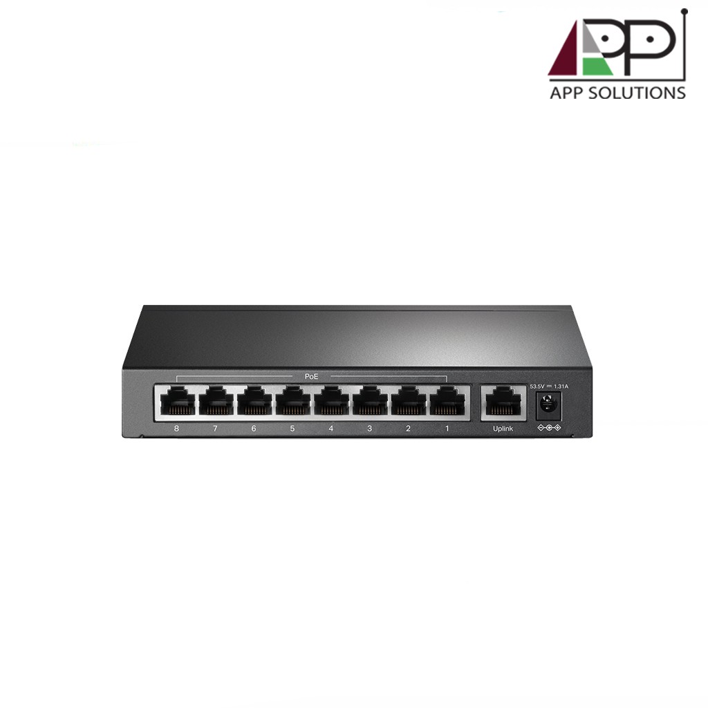 tp-link-switch-สวิตซ์ฮับ-10-100-8-port-poe-1uplink-รุ่นtl-sf1009p-ประกันlifetime