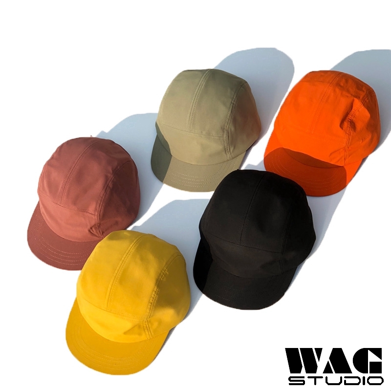 ภาพหน้าปกสินค้าพร้อมส่ง หมวกแก๊ปผู้ชายผู้หญิงกันน้ำหมวกแก็ปกันแดดวินเทจ จากร้าน wag.studio.th บน Shopee