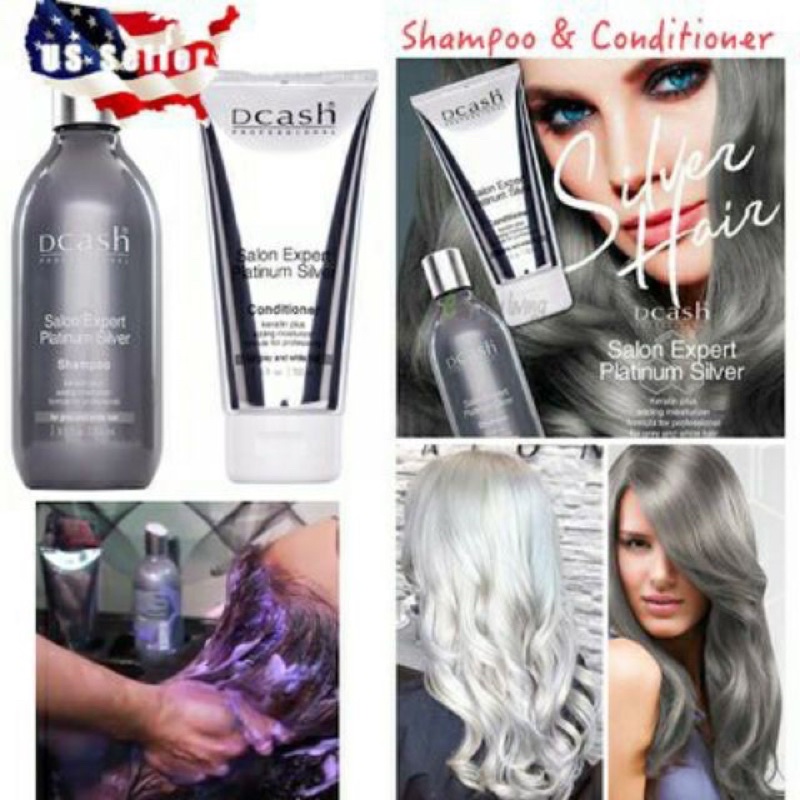 ดีแคช-dcash-keratin-silver-conditioner-ผสมเคราติน-รักษาสีผม-สีเทา-ขาว