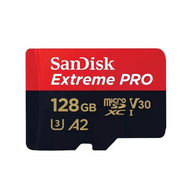 ภาพหน้าปกสินค้าSANDISK 128 GB MICRO SD CARD (ไมโครเอสดีการ์ด) EXTREME PRO MICROSDXC UHS-I CARD (SDSQXCD-128G-GN6MA) จากร้าน jib_officialshop บน Shopee