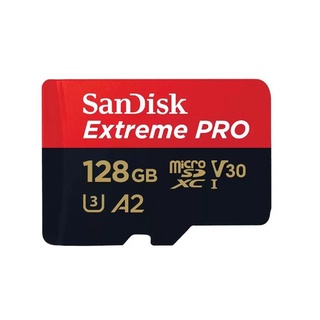 ภาพขนาดย่อของภาพหน้าปกสินค้าSANDISK 128 GB MICRO SD CARD (ไมโครเอสดีการ์ด) EXTREME PRO MICROSDXC UHS-I CARD (SDSQXCD-128G-GN6MA) จากร้าน jib_officialshop บน Shopee