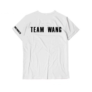 เสื้อยืดคอกลม✁✁ที่กำหนดเอง GOT7 Wang Jiaer JACKSON simple team wang เสื้อยืดแขนสั้นฤดูร้อนนักเรียน aid clothesS-4XL