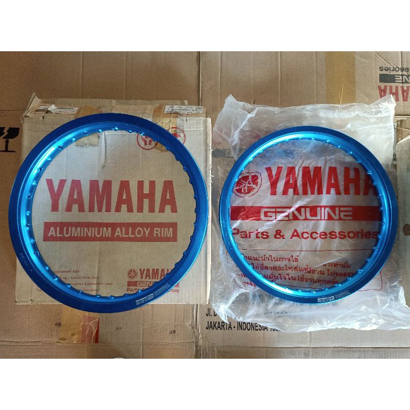 วงล้อโลสีน้ำเงิน-yamaha-แท้ใหม่-ขอบ14