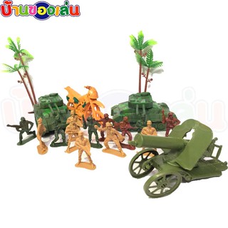 ANDATOY หุ่น ทหารจิ๋ว กองทัพ ทหารจิ๋ว ทหาร ของเล่น ของเล่นเด็ก คละแบบ 2004-58