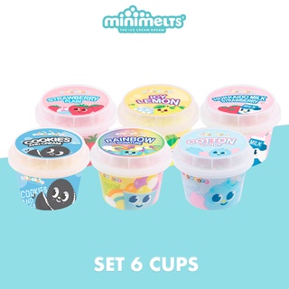 ภาพขนาดย่อของสินค้าไอศกรีมเม็ดจิ๋วมินิเมลท์ (Minimelts TH) 6 ถ้วย มีให้เลือกถึง 10 รสชาติ
