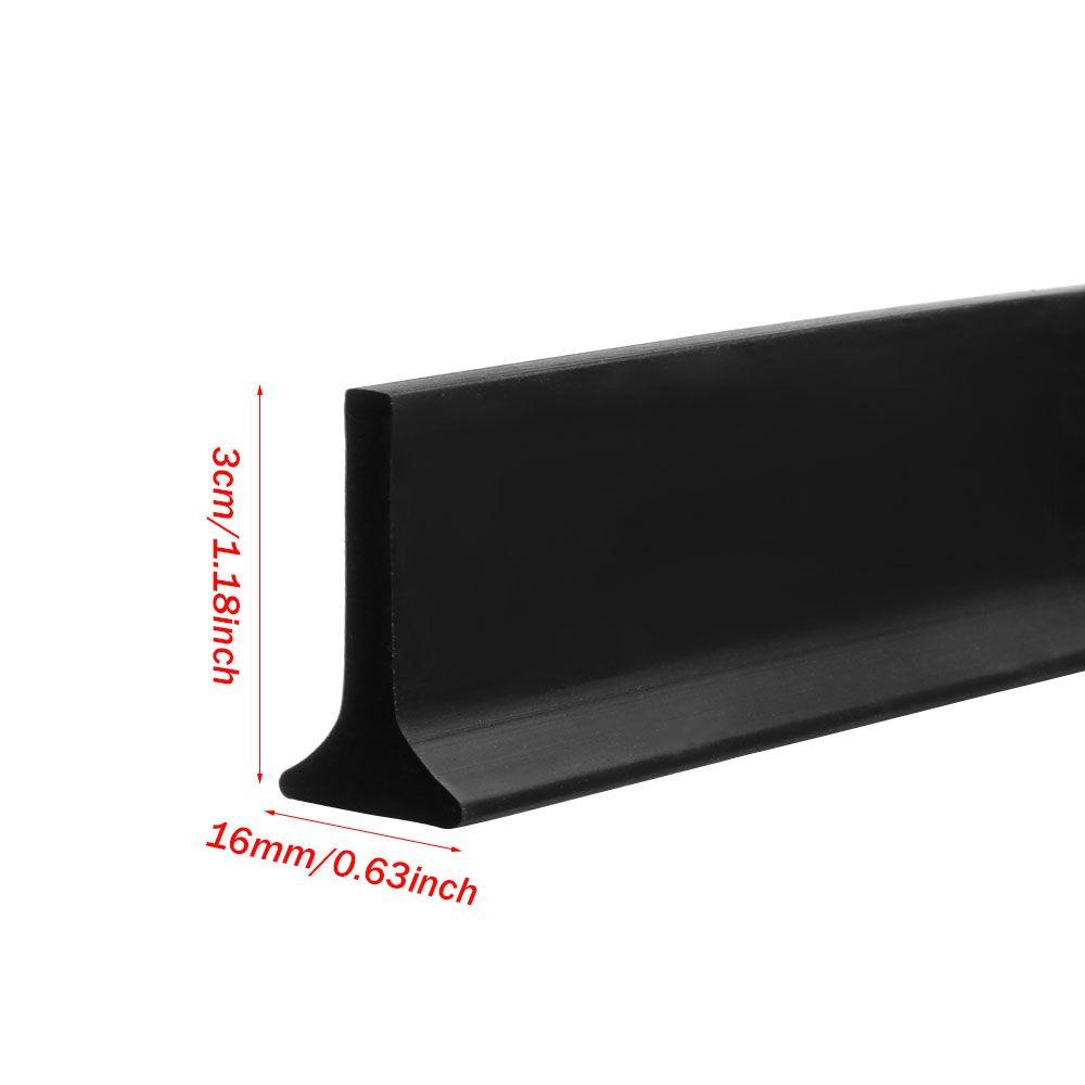 espoir-shower-dam-barrier-water-retaining-strip-bathroom-accessories-self-adhesive-water-stopper-flood-barrier-non-slip-bendable-silicone-dry-and-wet-separation-shower-dam-door-bottom-sealing-strip-mu