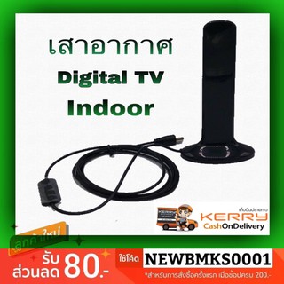 เสาอากาศ Digital TV DVB-T Antenna built-in Amplifier 20dB