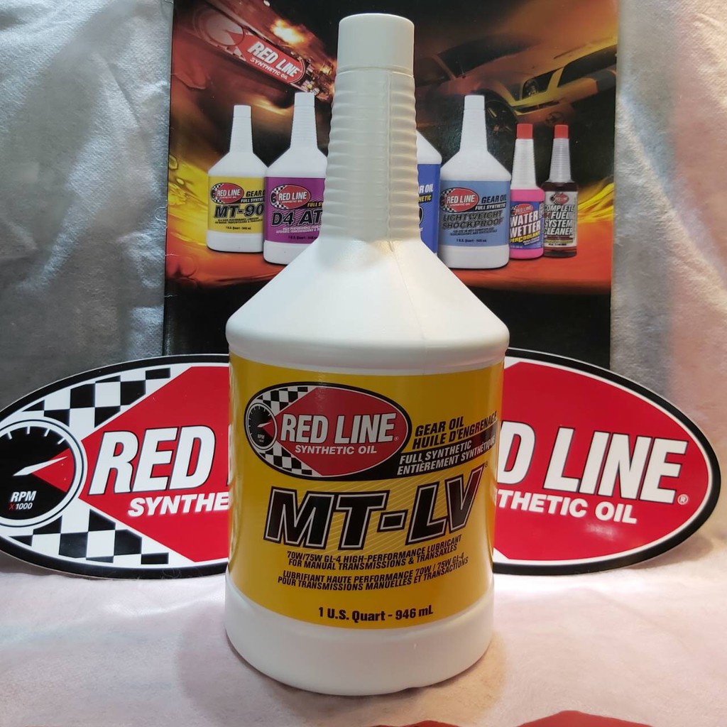 Red Line® 50605 - MT-LV SAE 70W-75 Full Synthetic API GL-4 High