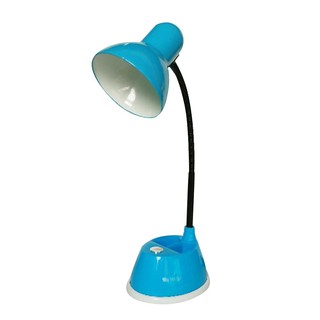 Reading lamp READING LAMP HATASHI HL-5578 PLASTIC/METAL MODERN CYAN The lamp Light bulb โคมไฟอ่านหนังสือ ไฟอ่านหนังสือ H