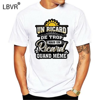 เสื้อยืด พิมพ์ลาย Un Ricard De Trop Mais Un Ricard สําหรับผู้ชายS-5XL