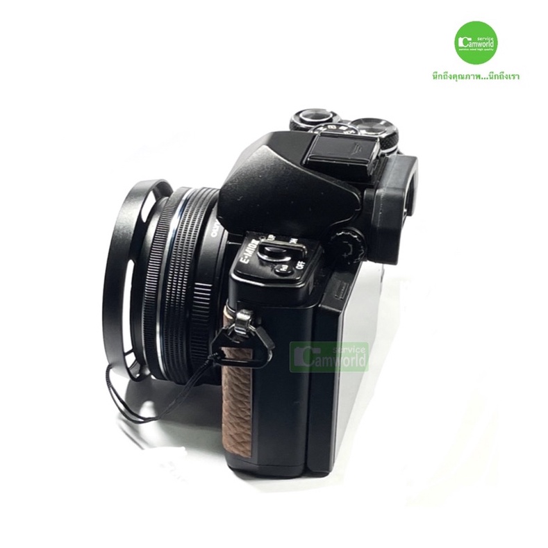 olympus-e-m10-ii-14-42mm-black-brown-มือสอง-สภาพสวย-บุหนังแฮนด์เมด-classic-camera-คุณภาพเยี่ยม-ไฟล์สวย-used-ประกัน3เดือน