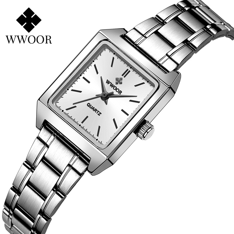 Wwoor นาฬิกาข้อมือแฟชั่น กันน้ํา ระดับไฮเอนด์ สําหรับสตรี -8850 ...