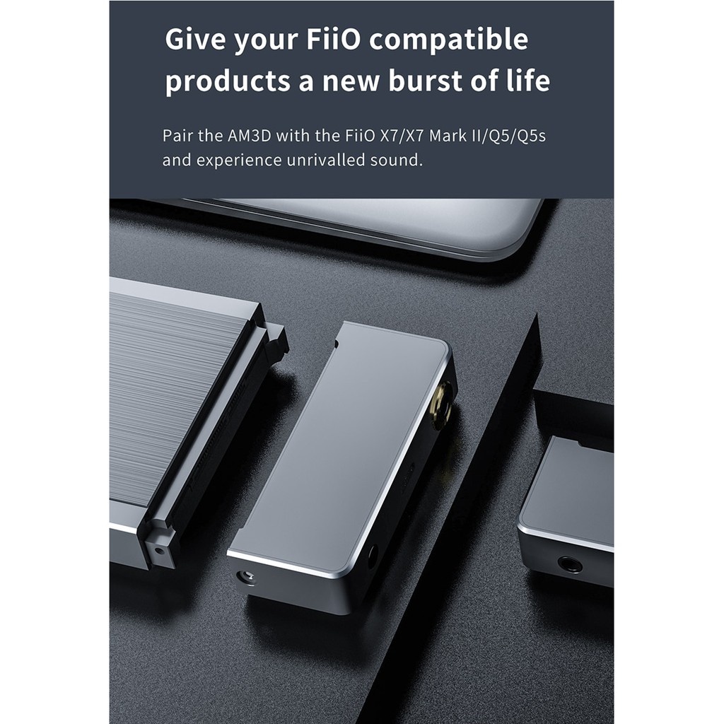 FiiO X7-markⅡ ＋ 茹でれ AM3D