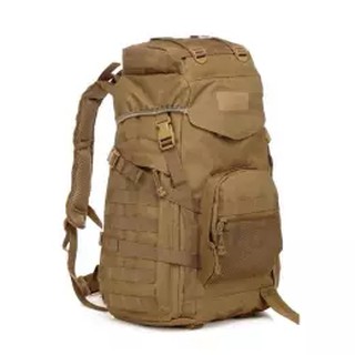 กระเป๋าเดินป่า เป้แบ็คแพ็ค เป้ทหาร35ลิตร(สีกากี/สีทราย)
