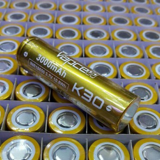 ภาพขนาดย่อของภาพหน้าปกสินค้าVapcell 18650 3000 mAh (K30) จากร้าน al.capone บน Shopee