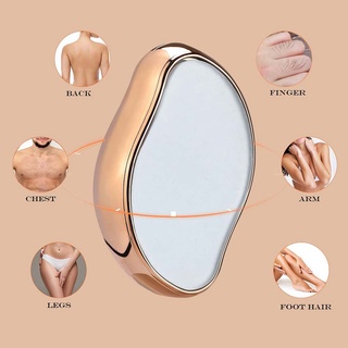 ภาพหน้าปกสินค้าNano Glass Hair Removal Painless Skin Friendly Magic Hair Eraser Physical Crystal Gentle Hair Remover For Women Men ที่เกี่ยวข้อง