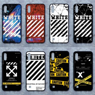 เคส Samsung A10 ลายWhite ขอบนิ่มหลังแข็ง เคส ถือ เคส Caseเคส TPU ขอบนิ่มหลังแข็ง ไม่ขูดตัวเครื่อง ไม่กัดขอบช่วยปกป้องมือ