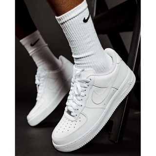 ภาพหน้าปกสินค้า(พร้อมส่ง) Nike Air Force 1 \"Tripple White\" ขาวล้วน (แท้100%) ที่เกี่ยวข้อง