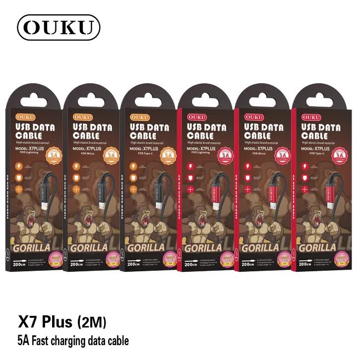 สายชาร์จ-ouku-x7-plus-5a-data-cable-สายถัก-สำหรับ-l-micro-usb-type-c-ชาร์จเร็วมาก-สายไม่ขาดง่าย-2-เมตร-240866t