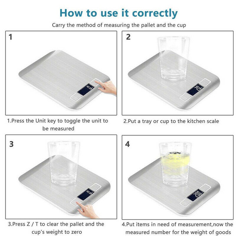 เครื่องชั่ง-5-กิโล-ตาชั่ง-ที่ชั่งอาหาร-ตราชั่งดิจิตอล-kitchen-scale-digital-scale