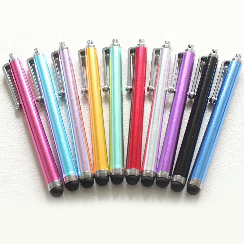 ปากกาทัชสกรีน-หัวกลม-ไม่เป็นรอย-แบบเปลี่ยน-สําหรับ-iphone-สุ่มสี
