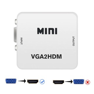 1080P VGA To HDMI Converter With Audio VGA2HDMI-compatible อะแดปเตอร์วิดีโอสำหรับ Notebook PC HDTV โปรเจคเตอร์