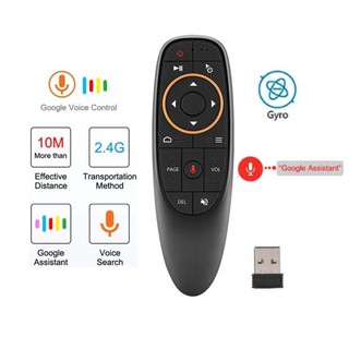 ภาพหน้าปกสินค้าG10S รีโมท Air Mouse G10S (มี Gyro) เมาส์ไร้สาย 2.4G Wireless Air Mouse + Voice Search (จัดโปรสินค้าใหม่จำนวนจำกัด) ที่เกี่ยวข้อง