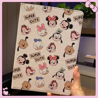 ภาพหน้าปกสินค้าiPad Gen9 10.2inch Gen8 Gen7 2019 Apple iPad Cover For 2018ipad AIR2 Protective Sleeve 3 shell 6 leather Set 1 anti-Fall Gen6 cartoon mini4/5 tablet ipad Mickey & Minnie Pro9.7 Gen5 Cover ที่เกี่ยวข้อง