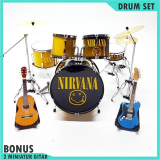สินค้า ชุดกลอง Nirvana ขนาดเล็ก Bonus 2 สําหรับกีต้าร์