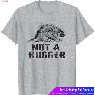 SKTT1 เสื้อยืดผู้ชายและผู้หญิง Not A Hugger Porcupine T-Shirt - Funny Introvert INTJ Gifts The Amazing World of Gumball