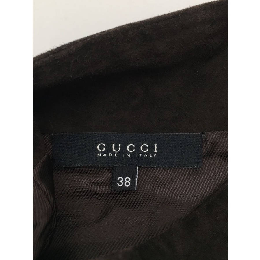 ของแท้-100-used-like-new-กระโปรงหนังแกะ-gucci-size-38-เอว-24-นิ้ว-ซื้อที่ญี่ปุ่น-พร้อมใบเสร็จ